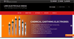 Desktop Screenshot of linkelectricals.com